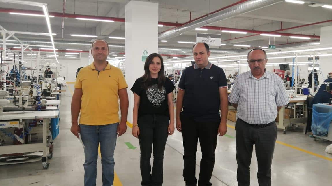Hamidiye MTAL öğretmen ve idarecilerimiz ile Yavuz Tekstili Ziyaret Ettik